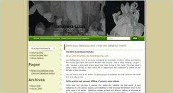 Desktop Screenshot of dattatreyalotus.com